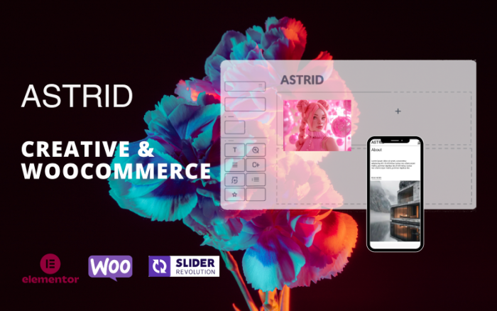 Astrid – Creative WordPress Theme for Businesses, Portfolios and Online Stores