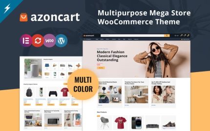 azoncart - Multipurpose Mega Store Elementor WooCommerce Theme