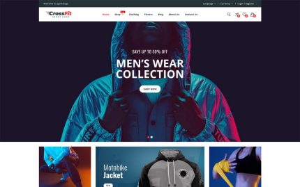 Crossfit - WooCommerce WordPress Theme for Fashion Store