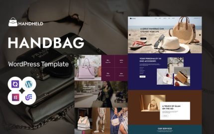 Handheld - Handbag And Fashion Accessories WordPress Elementor Theme