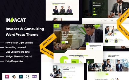Invacat - Consulting WordPress Theme