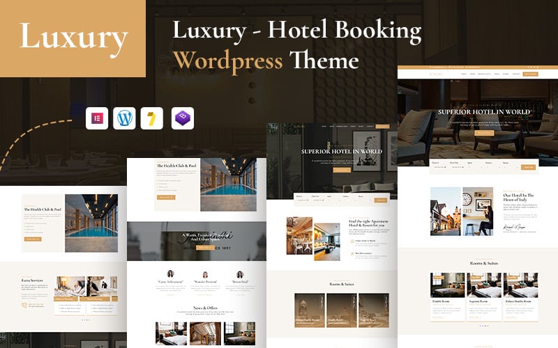 Luxury - Hotel Booking & Travel Tour WordPress Theme