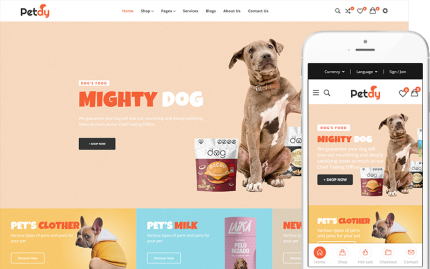 Petdy - Theme for Pets and Vets WooCommerce Theme