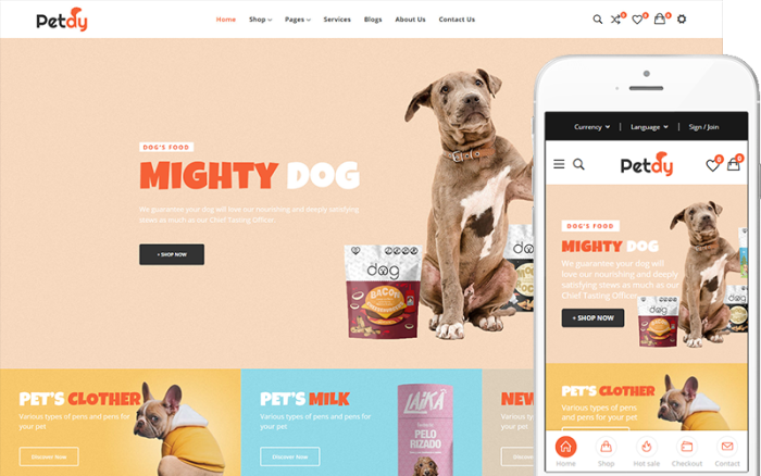 Petdy - Theme for Pets and Vets WooCommerce Theme