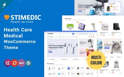 Stimedic - Pharmacy and Medical Store WooCommerce Theme