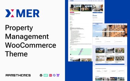 XAMER - Property Management WooCommerce Theme